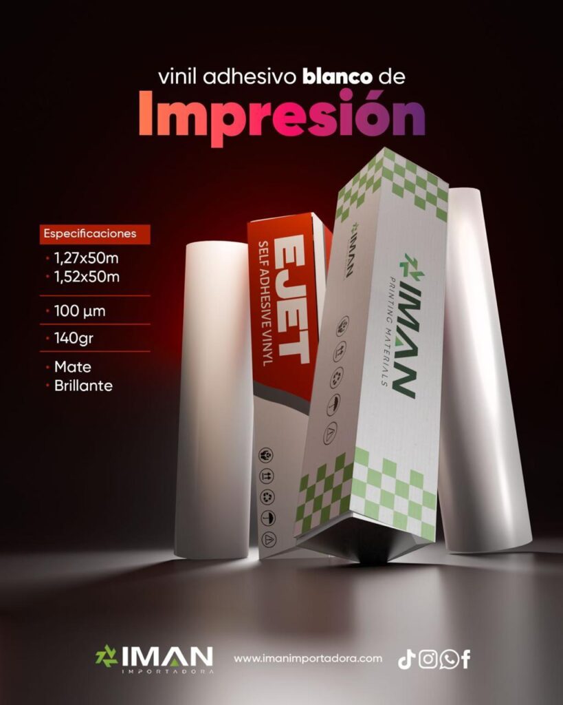 vinil adhesivo blanco