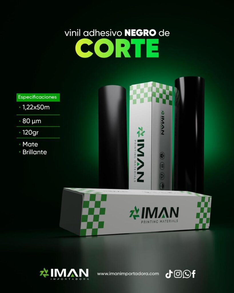 vinil adhesivo negro