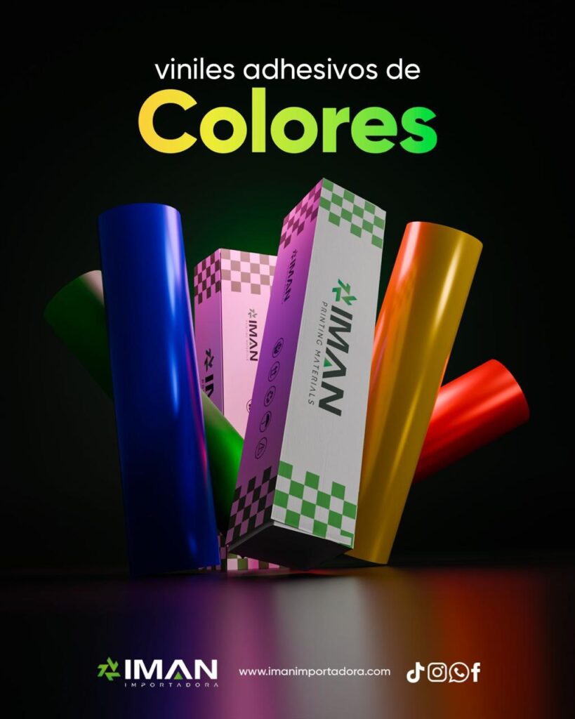 viniles adhesivos de colores